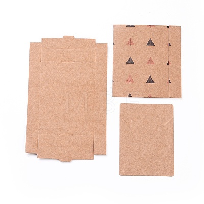 Kraft Paper Boxes and Necklace Jewelry Display Cards LS-CON-L016-B02-1