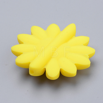 Food Grade Eco-Friendly Silicone Focal Beads SIL-Q011-02B-1