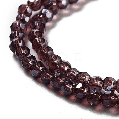 Electroplate Transparent Glass Beads Strands LS-EGLA-A035-T3mm-A13-1