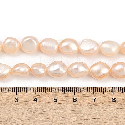 Natural Cultured Freshwater Pearl Beads Strands PEAR-P064-20K-04C-02-1