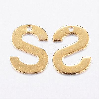 304 Stainless Steel Charms STAS-P141-S-1