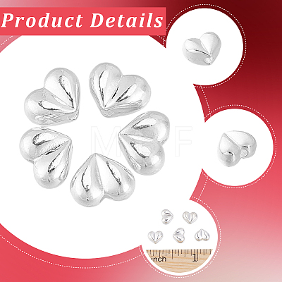 30Pcs Alloy Beads FIND-BBC0005-16A-S-1