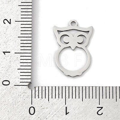 201 Stainless Steel Pendants STAS-F316-34P-1