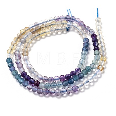 Natural Fluorite Beads Strands LS-G-H266-31B-1