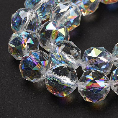 Glass Imitation Austrian Crystal Beads GLAA-F108-02-1-1