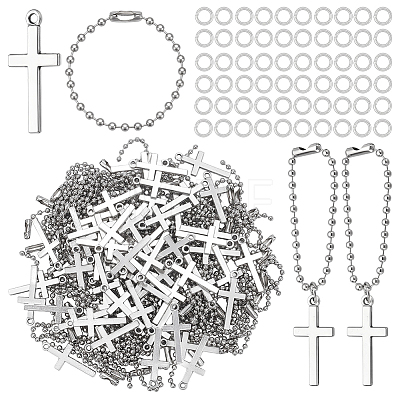 60Pcs Alloy Pendant EAER-UN0001-01-1