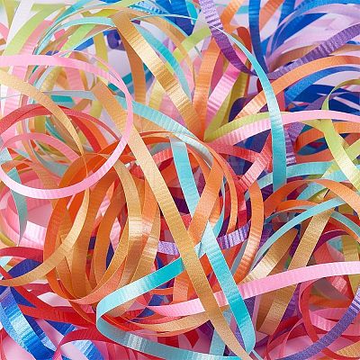 Polyester Balloons Ribbon SRIB-PH0001-08-1