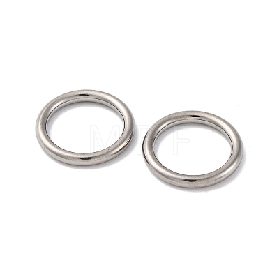 201 Stainless Steel Closed Jump Rings STAS-D301-17P-02-1