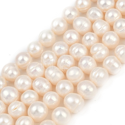 Natural Cultured Freshwater Pearl Beads Strands PEAR-I007-07Z-03C-01-1