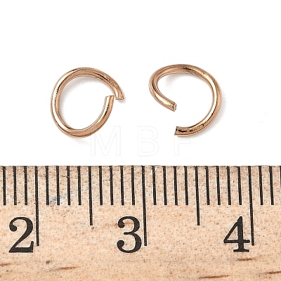 304 Stainless Steel Open Jump Rings STAS-Z150-01F-RG-1