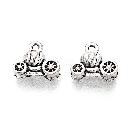 Halloween Tibetan Style Alloy Charms TIBE-N014-29AS-1