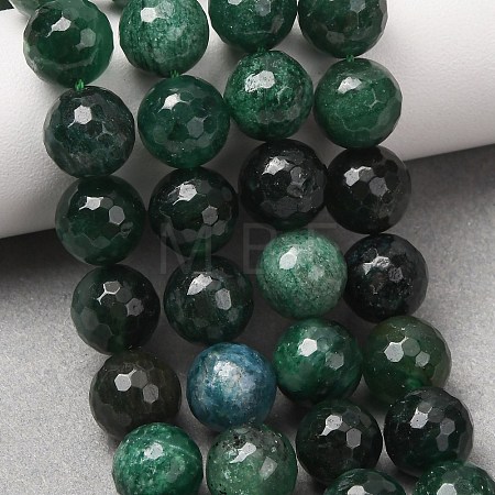 Natural Fuchsite Beads Strands GG-CBADA9D-A01-10mm-1