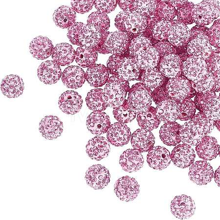 Pave Disco Ball Beads RB-PH0008-30B-1