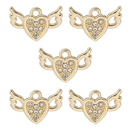 Rack Plating Alloy Charms FIND-YW0003-65-1