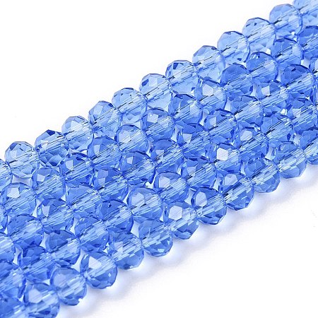 Glass Beads Strands EGLA-A044-T4mm-D14-1