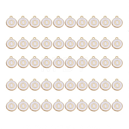 Golden Plated Alloy Charms ENAM-SZ0001-25A-O-1