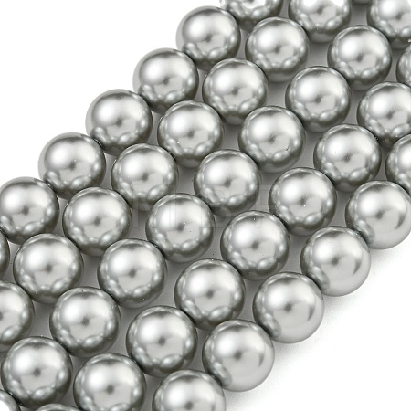 Glass Pearl Beads Strands HY-G002-01F-04-1
