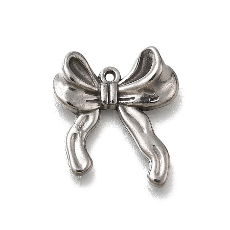 304 Stainless Steel Pendants STAS-C119-06B-P-1