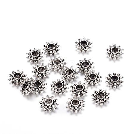 Tibetan Style Spacer Beads LS-LFH10384Y-1