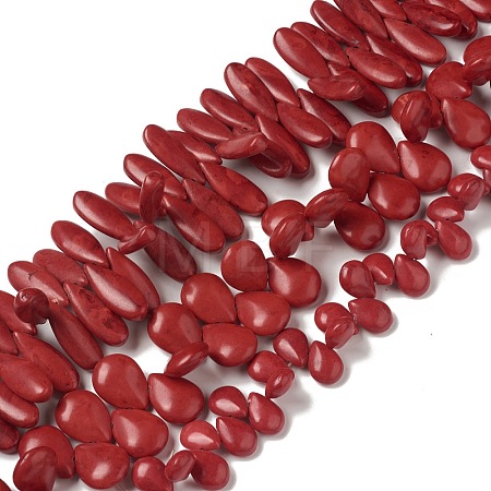 Synthetic Howlite Beads Strands G-A211-14-1