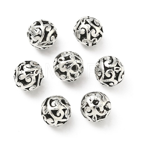 Alloy Filigree Beads X-PALLOY-L118-04-1