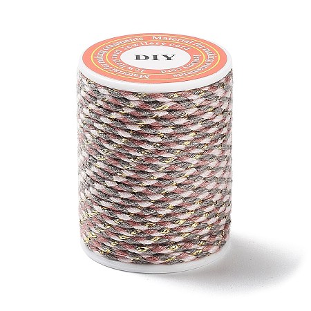 4-Ply Polycotton Cord with Metallic Thread OCOR-Z003-D116-1