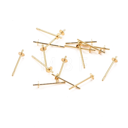 304 Stainless Steel Stud Earring Findings STAS-I167-05G-1