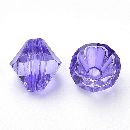 Transparent Acrylic Beads TACR-S146-4mm-20-1