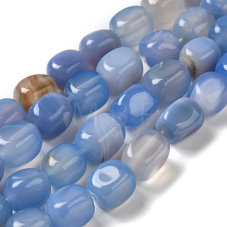 Natural Agate Beads Strands G-H295-A01-07-1