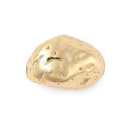 Nuggets Brass Beads KK-F889-01G-01-1