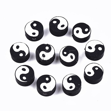 Handmade Polymer Clay Beads X-CLAY-T016-65A-1