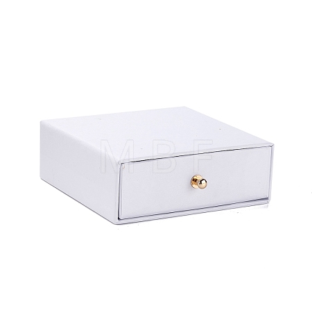 Square Paper Drawer Jewelry Set Box CON-C011-03B-07-1