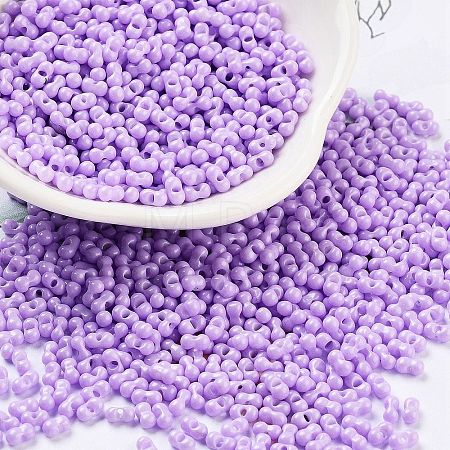Baking Paint Glass Seed Beads X1-SEED-A033-05J-1
