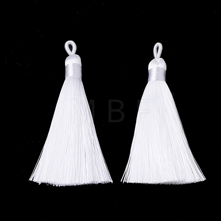 Polyester Tassel Big Pendants Decoration AJEW-S059-10-1