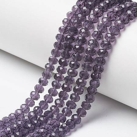 Glass Beads Strands EGLA-A034-T8mm-D15-1