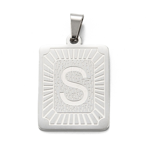 Non-Tarnish 304 Stainless Steel Pendants STAS-K216-48S-P-1