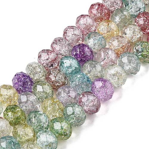 Transparent Glass Beads Strands GLAA-T023-4mm-A15-1