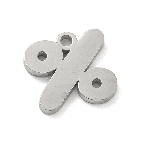 304 Stainless Steel Pendants STAS-M069-02D-P-1