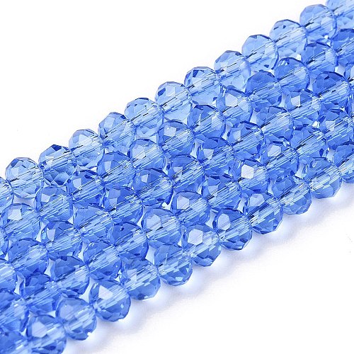 Glass Beads Strands EGLA-A044-T4mm-D14-1