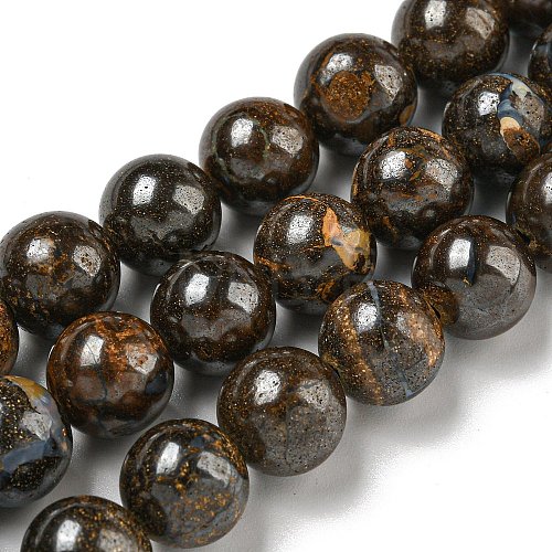 Natural Boulder Opal Beads Strands G-P544-A01-03-1