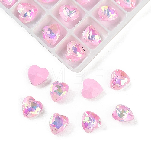 Pointed Back Glass Rhinestone Cabochons GGLA-S003-02A-1