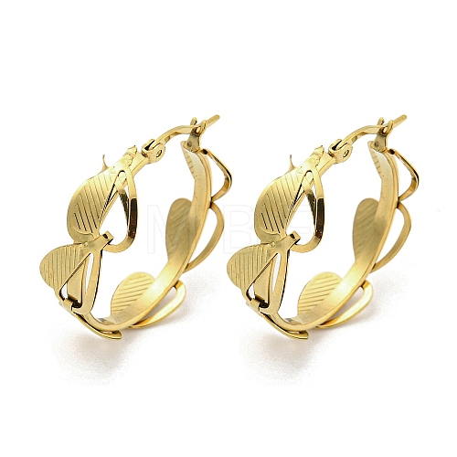 304 Stainless Steel Earrings for Women EJEW-E305-14G-01-1