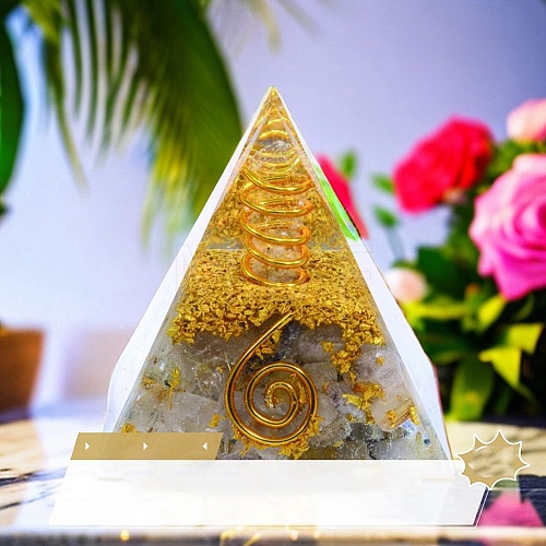 Orgonite Pyramid Resin Energy Generators PW-WGD6EB8-05-1