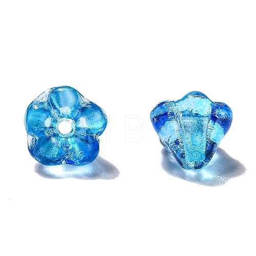Transparent Czech Glass Beads GLAA-G070-05B-016-1