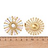 304 Stainless Steel Stud Earrings EJEW-T054-14G-3