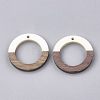 Resin & Walnut Wood Pendants RESI-S358-04A-2