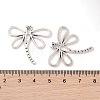 Dragonfly Tibetan Style Alloy Pendants TIBEP-R344-16AS-LF-3