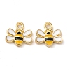 Alloy Enamel Charms X-ENAM-Q507-10G-1