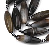 Natural Banded Agate Beads Strands GG-T001-01A-3