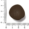Flocking Opaque Resin Cabochons RESI-K033-07B-3